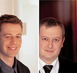 Geschäftsführer Christian Hahn und Jürgen Schüssler